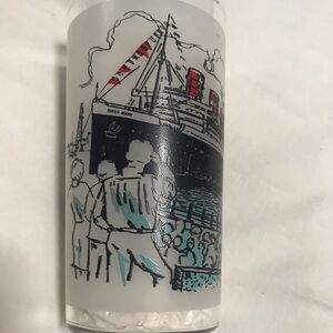 ✔️Vintage Souvenir Glass 🚢
